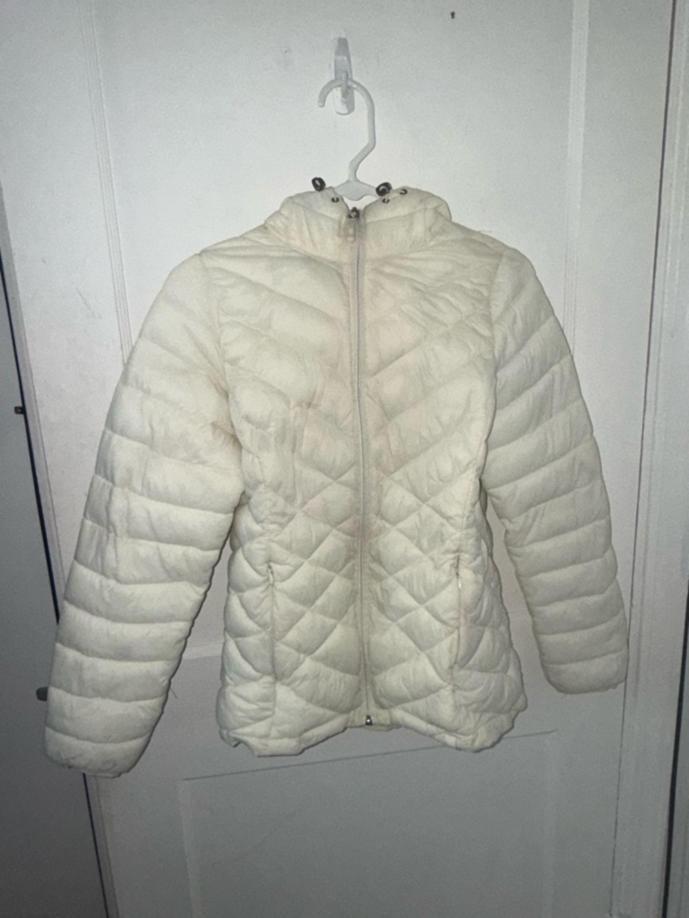 ZeroXposur Women's White Puffer Jacket